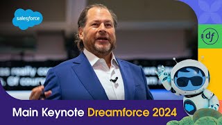 Dreamforce 2024 Main Keynote with Marc Benioff  Welcome to Agentforce  Salesforce [upl. by Renny770]