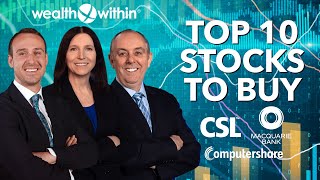 Top 10 ASX Stocks to Buy for DoubleDigit Growth MBL CPU CSL… [upl. by Ecirpac]