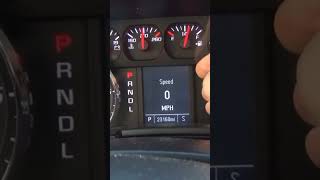 20142018 GMC SIERRA Oil Percentage Change Lever [upl. by Allerie]