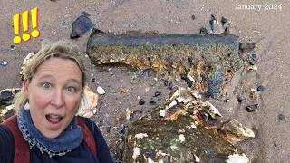 Its A Miracle I Saw This I Almost Walked Right Past It Mudlarking on the River Thames at Low tide [upl. by Aran]