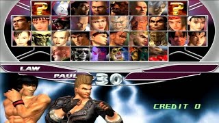 Tekken Tag Tournament  Paul Phoenix amp Forest Law [upl. by Vihs]