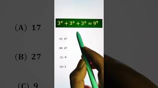 Simplifying Exponential Equations shorts maths [upl. by Nilyad]