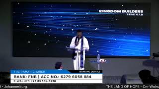 Day 4  Kingdom Builders Seminar  Ps Guelord Lukama  06 July 2024 [upl. by Ayat]