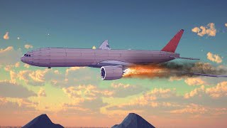 Airplanes Crashes and Disasters in Besiege [upl. by Werd358]