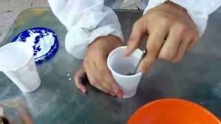 Experimentos científicos para niños cómo hacer un Flubber [upl. by Lonnie799]