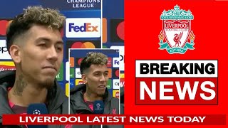 Roberto Firmino Interview In English After Match Liverpool vs Rangers 71  and fans love it [upl. by Margaretta301]