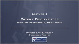 Lecture 04  Patent Document 2 [upl. by Sutphin]