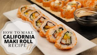 California Maki Recipe  Pang Negosyo O Meryenda [upl. by Adiaros]