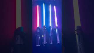 Stsr wars neopixel lightsaber comparison artsabers kybersabers ccsabers darth vader [upl. by Joby195]