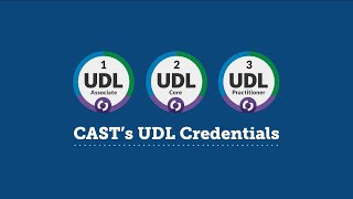 CASTs UDL Credentials on Learning Designed [upl. by Sirovart906]