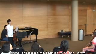 Soovin Kim Violin Masterclass on Kreislers Praeludium and Allegro [upl. by Aleit]