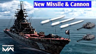 RF TARK Kirov  Karambit Missile with Dana M2 Cannon gameplay modern warship [upl. by Marsland987]