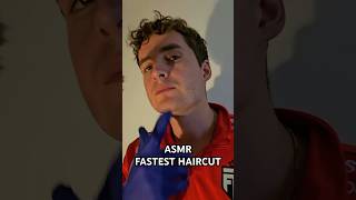 ASMR FASTEST HAIRCUT [upl. by Acinok219]