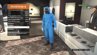 GTA V ONLINE  Tenue Secrète N°1  BreakingBad  Dlc Braquage [upl. by Zoes]