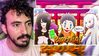 O CARA MAIS PERDIDO DO MUNDO  REZERO  Voice Makers  Leozin React [upl. by Nahem]