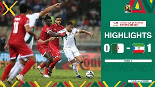 Algeria 🆚 Equatorial Guinea Highlights  TotalEnergiesAFCON2021  Group E [upl. by Lewes318]