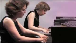 VarshavskiShapiro Piano Duo at Centennial Twin Pianos Rachmaninoff Suite 1 for Two Pianos [upl. by Pellegrini]