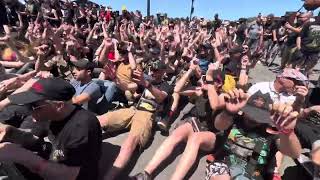 Big Rowing mosh pit at Hellfest [upl. by Trutko]