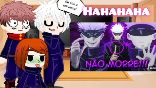 Jujutsu kaisen react Ã‰ IMPOSSÃVEL MATAR ESSE TAL DE GOJO â€¢VoiceMakersâ€¢ ðŸ©µ [upl. by Powers29]