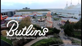 Day 1 at Butlins Bognor Regis  November 2023 [upl. by Rosalie]