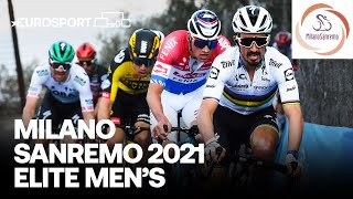 MilanSan Remo 2021 Highlights  Cycling  Eurosport [upl. by Ronnoc433]