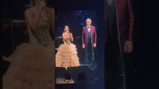 Andrea Bocelli and Pia singing a song from Céline Dion [upl. by Preciosa]