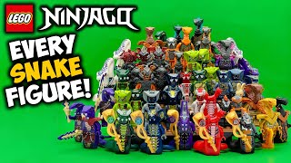 Every LEGO Ninjago Serpentine Snake Minifigure 🐍 20122024 Reviewed [upl. by Jadda]