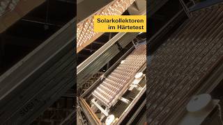 Solarkollektoren im Härtetest Besser Flachkollektor oder Röhrenkollektor shorts Test Solarthermie [upl. by Feeney]