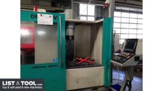 Deckel Maho DMC 63V CNC Vertical Machining Center [upl. by Myrt]