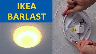 Ikea Barlast light installation [upl. by Huntley]