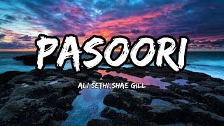 Pasoori  LYRICS  Ali Sethi x Shae Gill Coke Studio  Season 14  Lyrics Officiall [upl. by Perloff315]