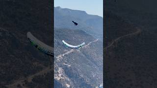 Sleeping bag action 😴 🎥egorposokhin9187 paragliding free turkey [upl. by Ateuqirne]