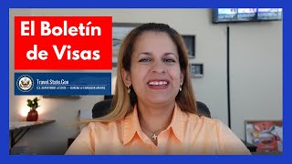 🔴🔴Que es el BOLETIN DE VISAS o VISA BULLETIN y como entenderlo 🔴🔴 [upl. by Serles]