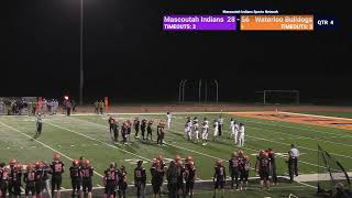 Mascoutah Indians 34  Waterloo Bulldogs 61 [upl. by Mundford]