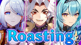 Genshin Characters RoastingTalking About Each Other  ft Shenhe Eula Itto  Genshin voice lines [upl. by Oguh]