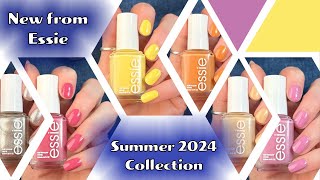 New Essie Summer 2024 Sol Searching Collection Review with lots of comparisons [upl. by Khoury]