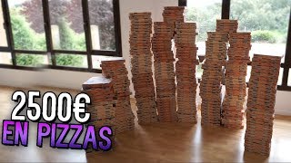 COMPRO SIN PERMISO CON SU TARJETA DE CRÉDITO 2500€ EN PIZZAS BROMA bytarifa [upl. by Adleremse]