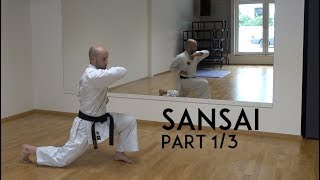 SANSAI part 13  genseiryu kata explanation  TEAM KI [upl. by Sej]