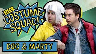 Make Your Own Doc amp Marty Costumes  DIY Costume Squad [upl. by Leahciam]