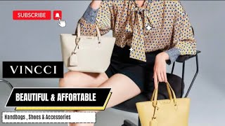 VINCCI  LATEST HANDBAGS SHOES amp ACCESSORIES  Eid collection [upl. by Lemrej]