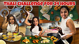 I cooked and ate Thalis across India 🇮🇳 for 24 hours 🤤 [upl. by Delainey568]