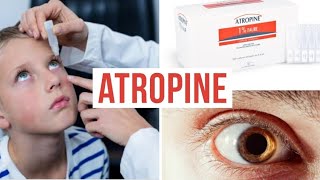 ATROPINE COLLYRE  TOUT SUR CE MEDICAMENT [upl. by Einattirb]