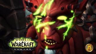 Kiljaedens DEATH Ending Cinematic Day 1 Kill  Tomb of Sargeras Finale WoW Legion 72 [upl. by Suilenrac]