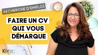 Exemple de CV  ma méthode  un guide CV gratuit à télécharger en bonus [upl. by Amlez]