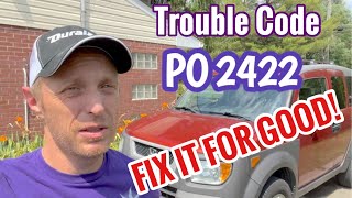 Fixing Honda code PO 2422 [upl. by Medor]