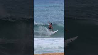 Rocky Lefts With Makai surfing [upl. by Leyameg]