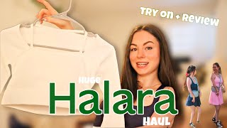 CUTE AFFORDABLE ACTIVEATHLEISURE TRY ON HAUL  Halara Honest Review [upl. by Christean]