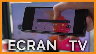 Comment envoyer mon écran de téléphone sur ma TV  Samsung TV amp Android TV [upl. by Assenad]