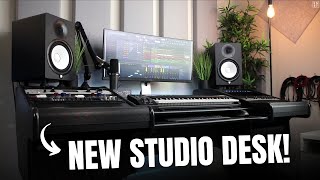 The BEST Studio Desk For Your HOME STUDIO [upl. by Paehpos]