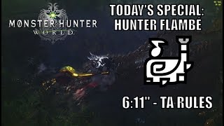 Monster Hunter World  ★ 7 Deviljho  Hunting Horn  611quot  TA Rules [upl. by Leahsim]